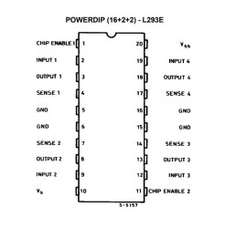 L293E DIP-20 Motor Driver IC - 2