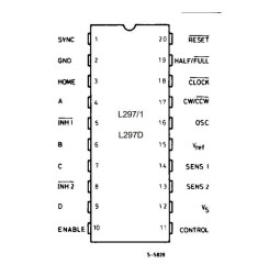 L297 DIP-20 Motor Sürücü Entegresi - 2