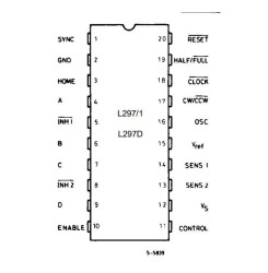 L297D SOIC-20 Smd Motor Driver Integrated Circuit - 2