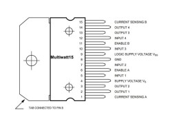 L298N Multiwatt15 Motor Sürücü Entegresi - 2