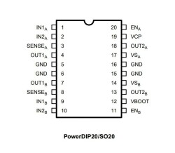 L6205N DIP-20 Motor Sürücü Entegresi - 2