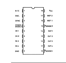 L6506 DIP-18 Motor Driver IC - 2