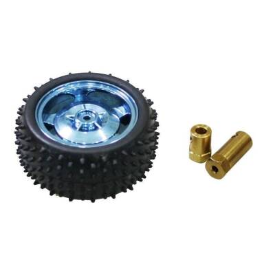 Large Off-Road Wheel 85x38mm - Blue - 1