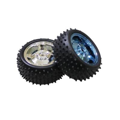 Large Off-Road Wheel 85x38mm - Blue - 2