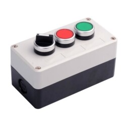 Latch Switch and Dual Red/Green Push Button Box 