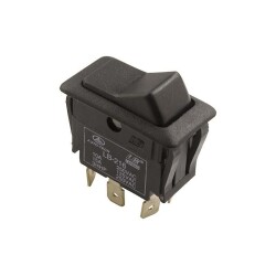 LB-216 On/Off Switch 6 Pin - Black - 1