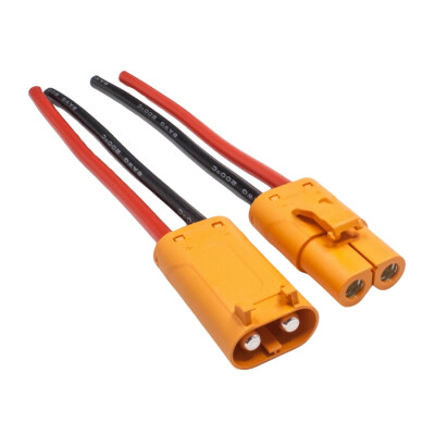 LCB60 Female-Male Lipo Battery Charging Cable Set 15cm - 1