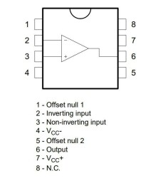 LF351N DIP-8 OpAmp Entegresi - 2