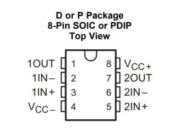 LF353DR SOIC-8 Amplifikatör Entegresi - 2