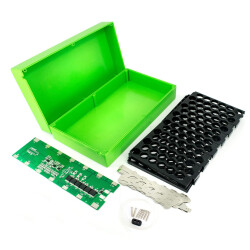 Li-ion 18650 13S 6P 48V 78'li E-Bike Battery Box Set - Green 