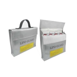 Lipo Battery Fireproof Protection Bag - 24x6x19cm 