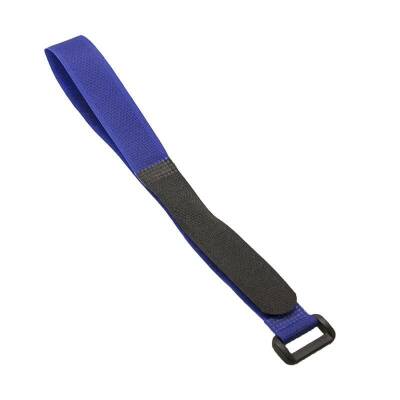 Lipo Battery Holder Velcro Tape 20x400mm - Blue - 1