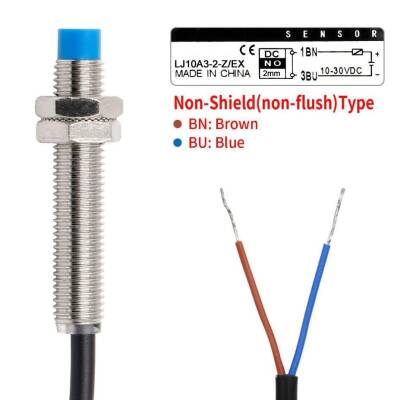 LJ10A3-2-Z/EX 6-36V 2mm NO Inductive Distance Sensor - 3