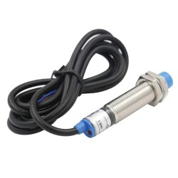 LJ12A3-4-J/DZ 90-250VAC 4mm NC Inductive Distance Sensor - 2