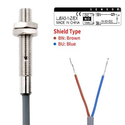 LJ6A3-1-Z/EX 6-36V NO 1mm Endüktif Mesafe Sensörü - 3