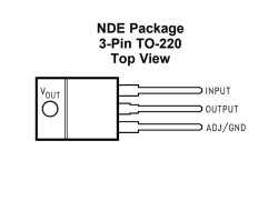 LM1117 3.3V Voltage Regulator - TO220 1117T - 2