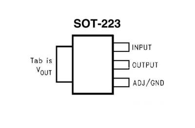 LM1117 SMD 3.3V Voltage Regulator - AMS1117 - 2