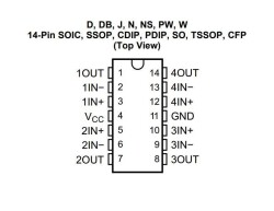 LM124DRG4 SOIC-14 OpAmp Entegresi - 2