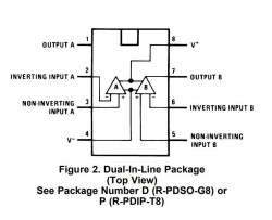 LM1458 DIP-8 OpAmp IC - 2