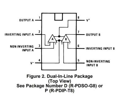 LM1458 DIP-8 OpAmp IC - 2