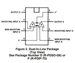 LM1458 DIP8 Entegre - 2