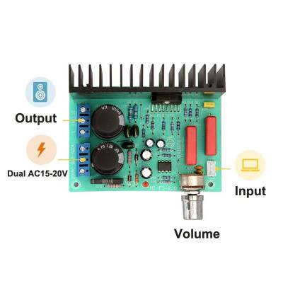 LM1876 AC 15-20V 2x30W Stereo Amplifier Module - 3