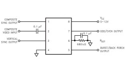 LM1881 DIP-8 Integrated - 2