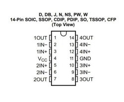 LM224N DIP-14 OpAmp Entegresi - 2