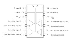 LM239AN PDIP-14 Diferansiyel Komparatör Entegresi - 2