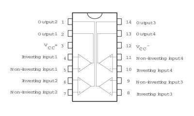 LM239AN PDIP-14 Differential Comparator Integrated - 2