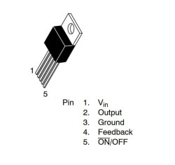 LM2575T-5.0 Voltage Regulator - TO220 - 2