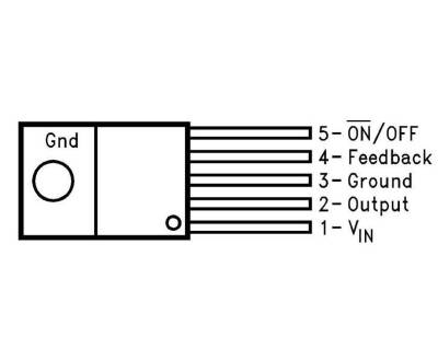 LM2576T-12/NOPB TO-220-5 Voltage Regulator IC - 2