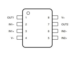 LM258P DIP-8 OpAmp Entegresi - 2