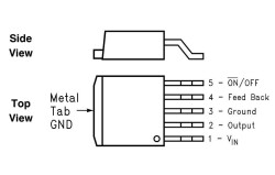 LM2596S-5V SMD DPAK-2 Voltage Regulator - 2