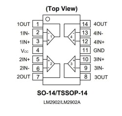 LM2902 SMD SO14 Entegre - 2