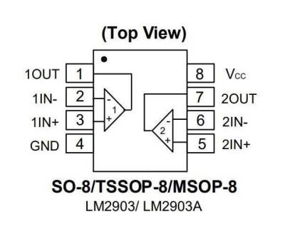 LM2903 SMD SO8 Entegre - 2