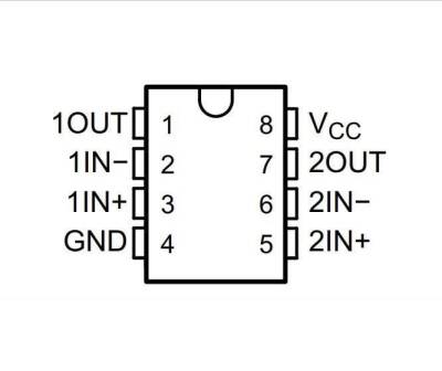 LM2903P PDIP-8 Komparatör Entegresi - 2