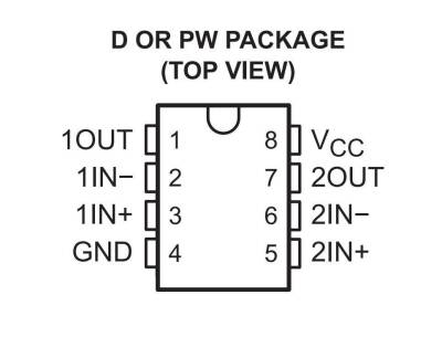 LM2904P DIP-8 OpAmp Entegresi - 2