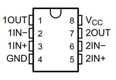 LM293 SOIC-8 Comparator IC - 2