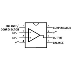 LM301AN DIP-8 OpAmp Entegresi - 2