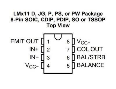 LM311 SMD SO8 Integrated - 2