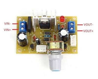 LM317 AC-DC Converter / DC-DC Voltage Regulator - 4