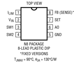 LM317 SMD Voltage Regulator - SO-8 - 2