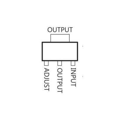 LM317 SOT-223 Voltage Regulator - 2