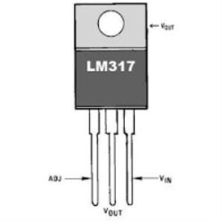 LM317T Linear Voltage Regulator TO-220 - 2