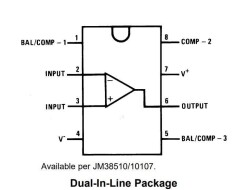 LM318N DIP-8 5mA OpAmp IC - 2