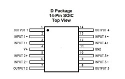 LM324 DIP14 Integrated - 2