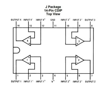 LM324AM SOIC-14 SMD OpAmp IC - 2