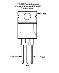 LM337T TO-220 Adjustable Voltage Regulator - 2