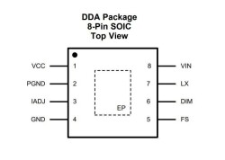 LM3414HVMRX SOIC-8 1A LED Integrated - 2